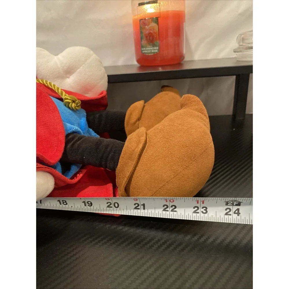 Disney Sorcerer Mickey Mouse Plush Wizard Fantasia Disneyland Walt Disney World.
